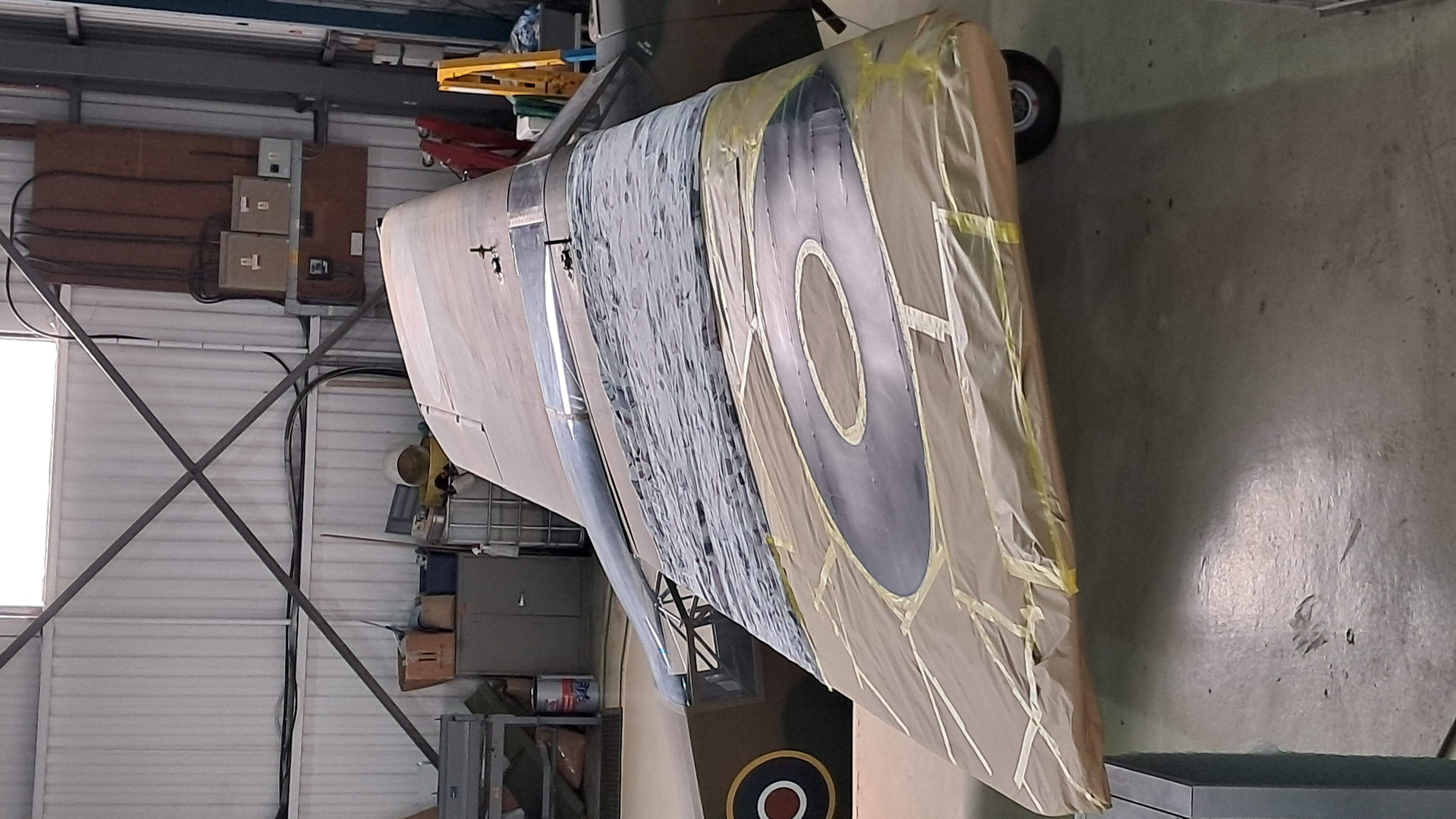 Custom aircraft paint and dope finishing